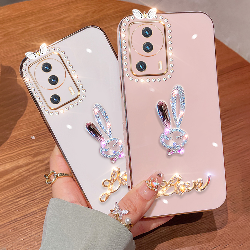 小米civi2硅胶创意手机壳镶钻