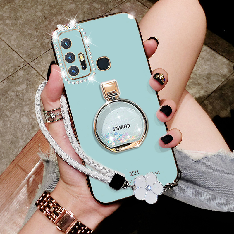 vivoz6硅胶创意手机壳带支架