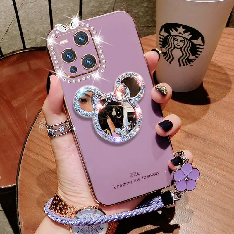 oppofindx3硅胶创意手机壳补妆镜