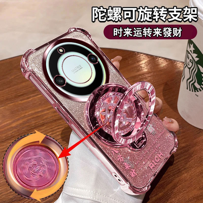 荣耀X9d手机壳全包镜头膜高级感