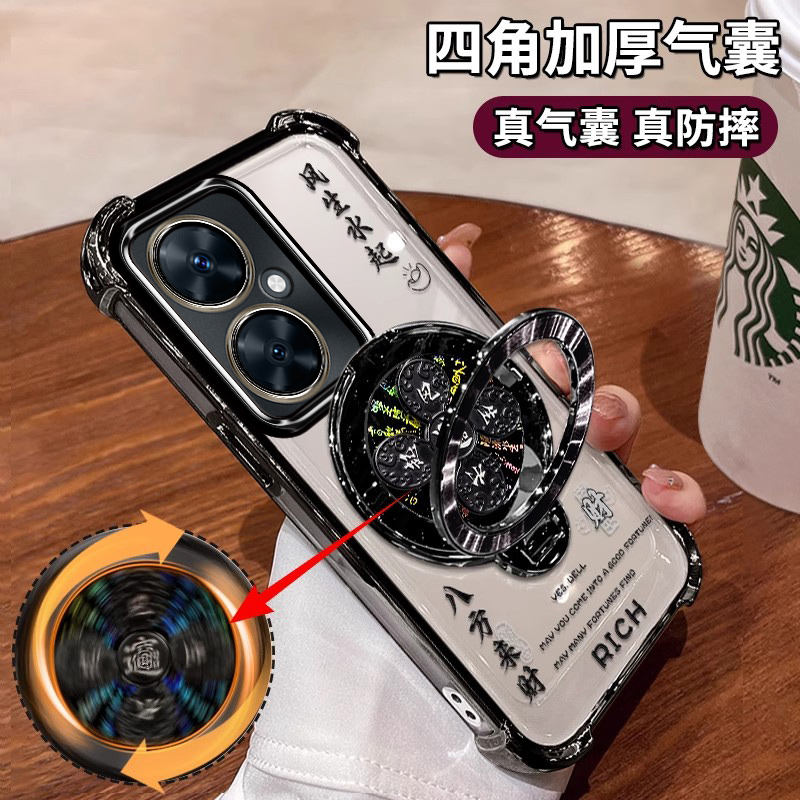 四角气囊保护壳自带镜头膜支架