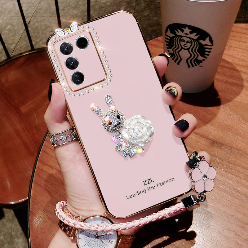 vivoS16硅胶创意手机壳可爱兔子