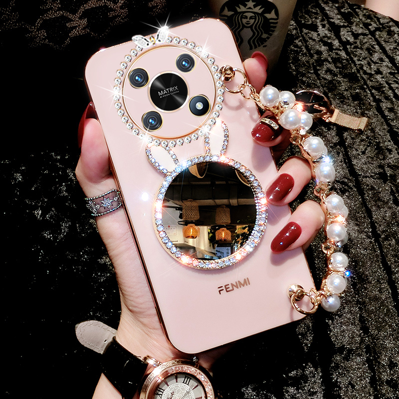 华为nzone50pro硅胶创意手机壳钻