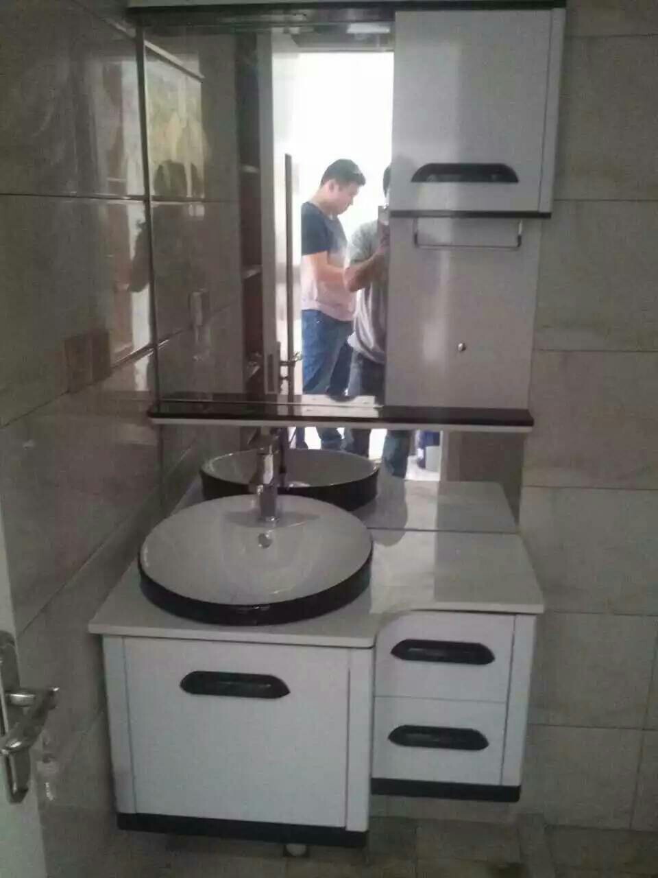 卫生间pvc台面浴室柜包邮