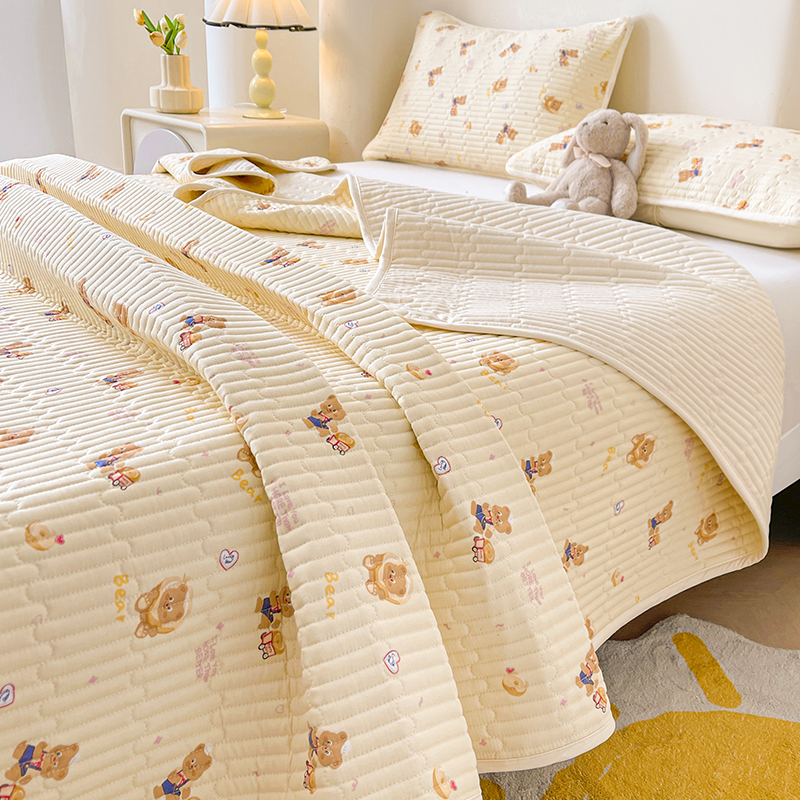 2025新款全棉双层纱床盖