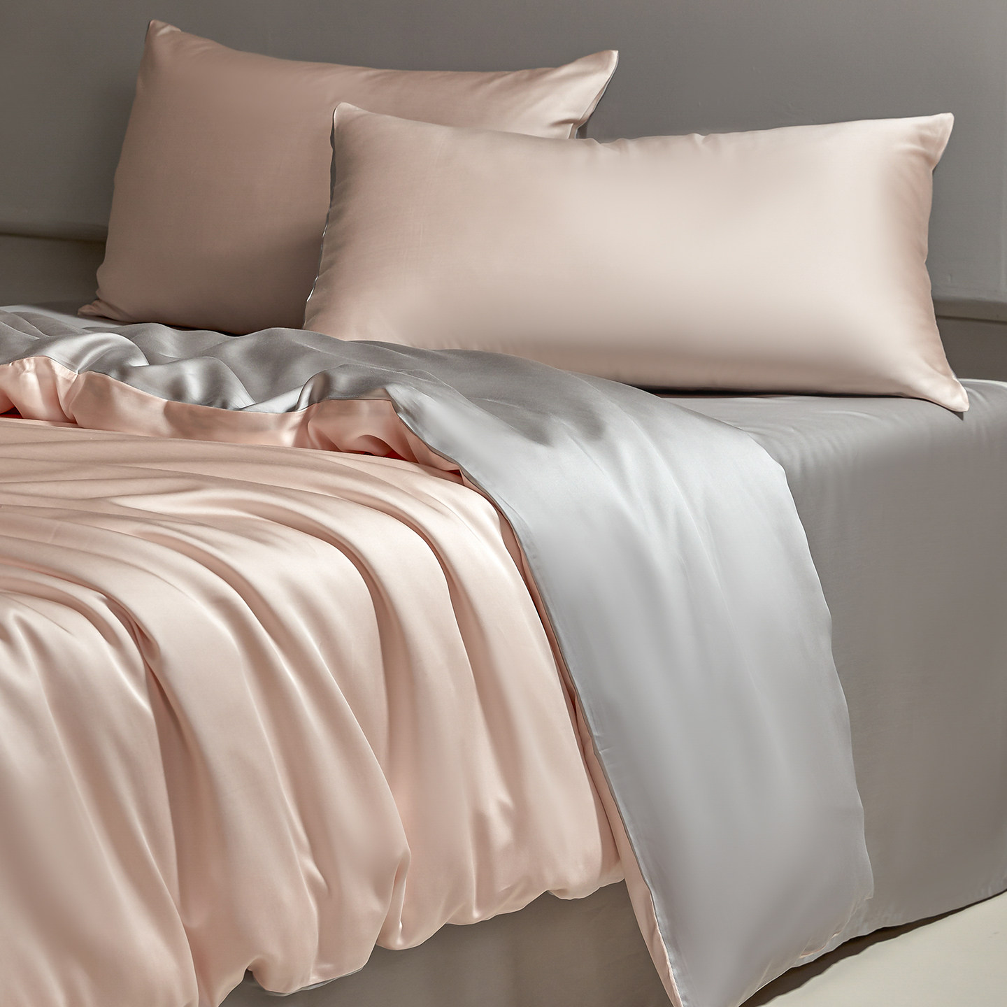 莱赛尔天丝床上用品四件套夏季冰丝被套被罩床单真丝2026新款床笠