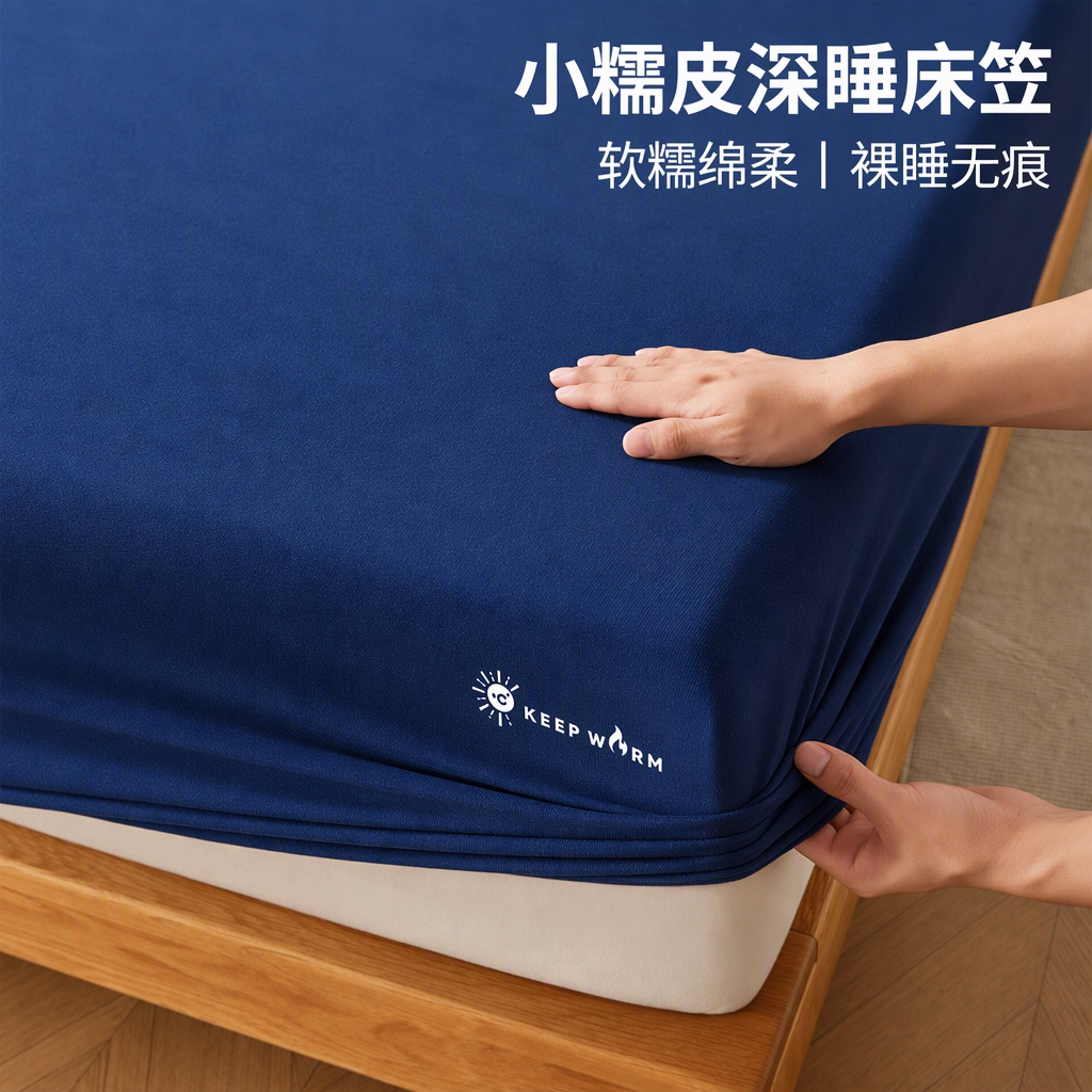 新型床罩床笠三件套全包防尘