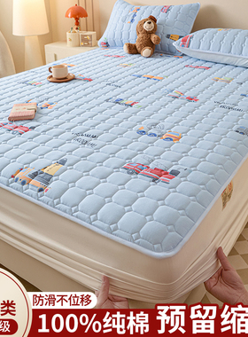2025新款纯棉床笠100全棉定制任意尺寸儿童席梦思床垫套床罩床单