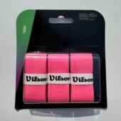 Vilson网球拍手胶羽毛球吸汗带防滑粘性光面高端平替高弹握把缠带