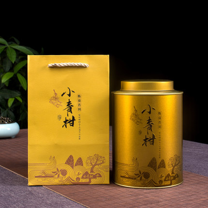 易茶荟小青柑新会柑普茶陈皮普洱茶云南熟茶桔普橘普茶叶250g
