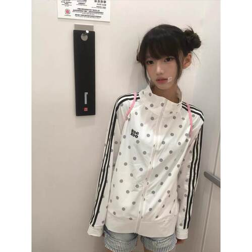 日系波点凉感透气防晒外套女