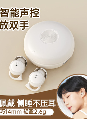 真无线蓝牙耳机降噪入耳式高端迷你睡眠久戴不痛超长续航2024新款