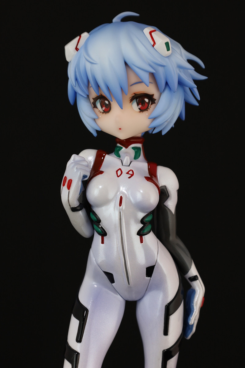 树脂GK Q版 EVA 新福音战士凌波丽 GK白模人形未上色白模现货包邮
