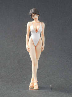 树脂白模1 包邮 24女车模Ver.5 人形GK 现货 女孩未涂装 异斯模型