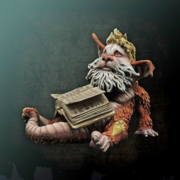 树脂GK模型book keeper 白模手办模型A01