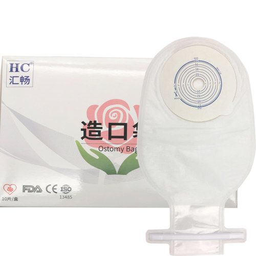 汇畅1601一件式造口袋一次性大便袋 肛肠造瘘袋一盒10个 新品特惠