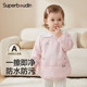 罩衣女宝宝吃饭专用围兜防水防油婴儿辅食饭兜儿童用餐护衣反穿衣