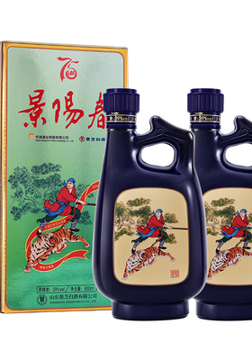 景芝景阳春金标（升级）浓香型白酒 39度500ml*2瓶