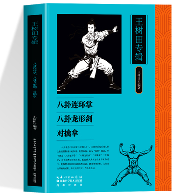 正版 王树田专辑 八卦连环掌 八卦龙形剑 对擒拿 传统武术技法深度解析 武学中华民族优秀传统文化的精华和瑰宝
