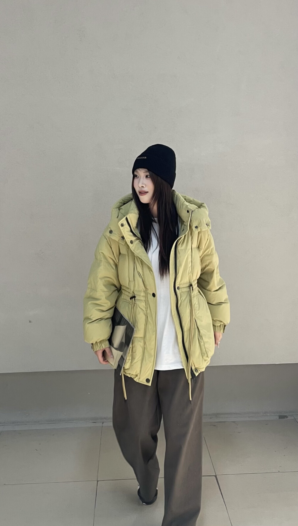 冬上新!【LILY】日系休闲风连帽韩系保暖羽绒服外套  71072#479#