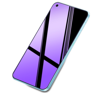 适用opporeno6钢化膜reno6全屏覆盖oppreno6手机膜oopo抗蓝光reno6原装0pp0镜头opop防摔op贴膜rone6屏保