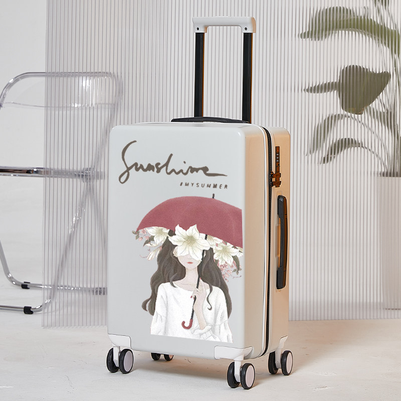 Graffiti suitcase ins Draw bar box Universal wheel suitcase 24 Inch male and female 26 student durable passwordin the Leather/Lady bags/Men's bag, Suitcase  category - from Buy2taobao.com to provide professional Taobao agent buy service