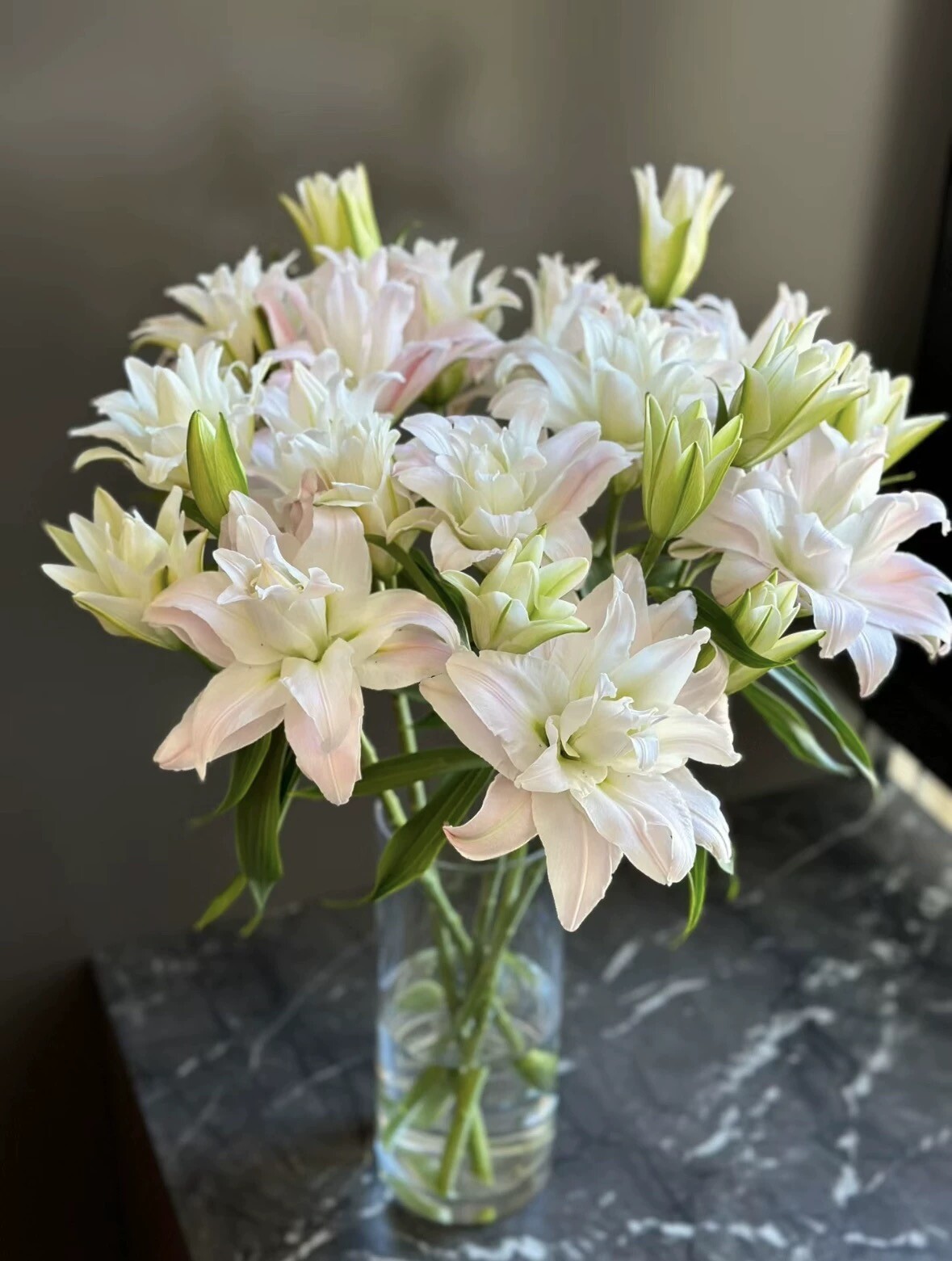 （女神）粉色系重瓣百合有香味粉嫩高级家庭办公室水养鲜切花