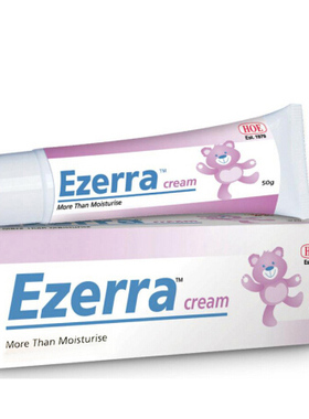 Ezerra Cream优泽倍润修护霜50g婴幼儿护肤霜保湿红疹润肤霜2024