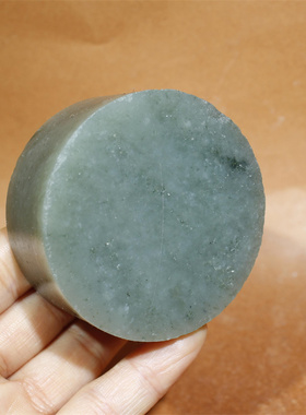 194克新疆和田玉青玉山料原石镯芯天然玉石细肉雕工练手料包邮