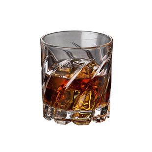 【旋转18秒】创意威士忌酒杯 不倒翁水晶玻璃洋酒杯家用玻璃杯子