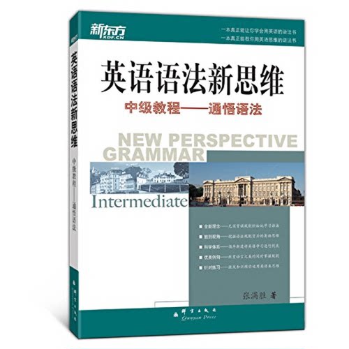 正版图书丨 英语语法新思维中级教程 通悟语法  张满胜 9787800808364