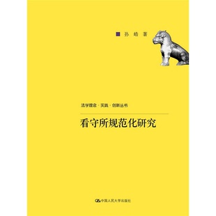 正版9成新图书丨 看守所规范化研究法学理念 实践 创新丛书 孙皓 中国人民大学出版社 孙皓著 9787300227665