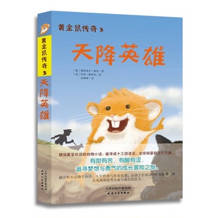 正版图书丨 黄金鼠传奇3：天降英雄  （德）黛特洛夫·瑞切著；（美）乔伊·赛普达绘；杜峰峰译 9787201086033
