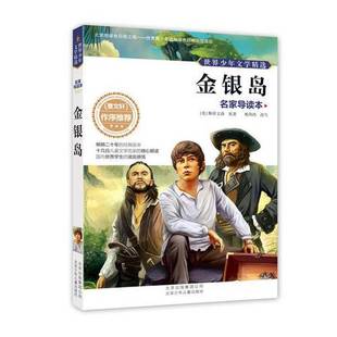 正版9成新图书丨 世界少年文学精选名家导读本 金银岛 (英)斯蒂文森原著;杨伟鸿改写 9787530138731