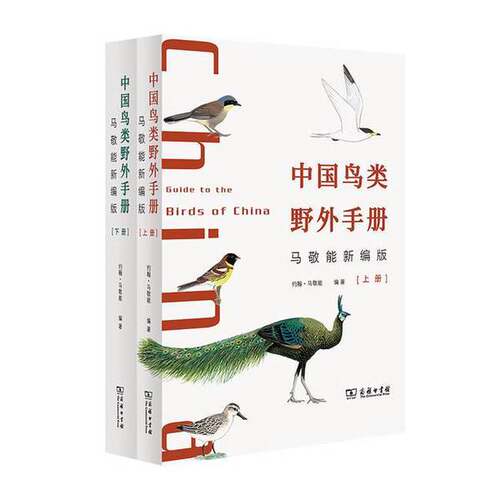 正版图书丨 中国鸟类野外手册(马敬能新编版)(下册)  John MacKinnon 9787100202886 - 封面