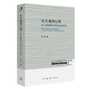 正版9成新图书丨 从灵魂到心理:关于经典精神分析的社会学研究 孙飞宇 9787108072238