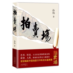 正版9成新图书丨 拍卖场  孙炜著 9787200110951