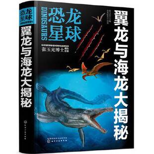 正版9成新图书丨 正版 恐龙星球翼龙与海龙大揭秘 6-12岁小学生至初中低年级学生童书科普百科生活时期栖息环境食性化石发现点冷血