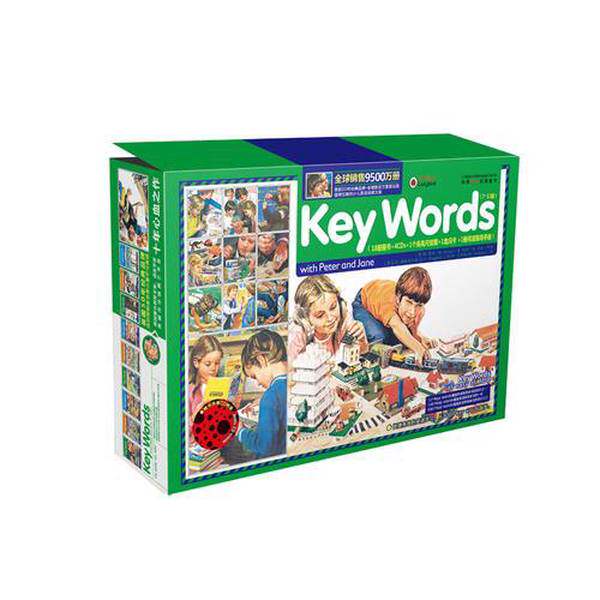 正版图书丨 Key Words快乐瓢虫双语童书 12a  （英）W.默瑞（W.Murray）著；（英）M.艾奇逊绘；张桢译 9787303178896