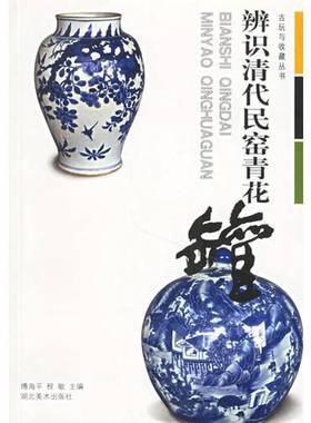 正版9成新图书丨 辨识清代民窑青花罐  傅海平，程敏主编 9787539414614