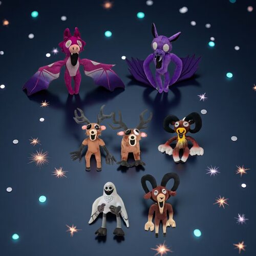 跨境新品99 nights in the forest deer plush毛绒玩具儿童礼物