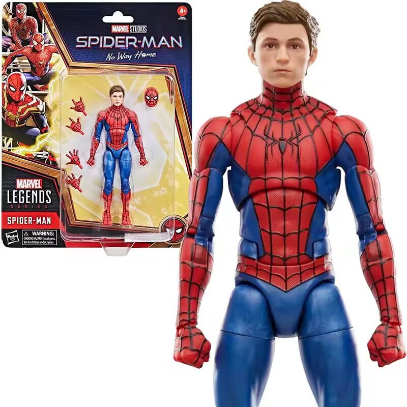 拆开不给退换 国产 Marvel legends ML 蜘蛛侠 卡装蜘蛛侠1号手办