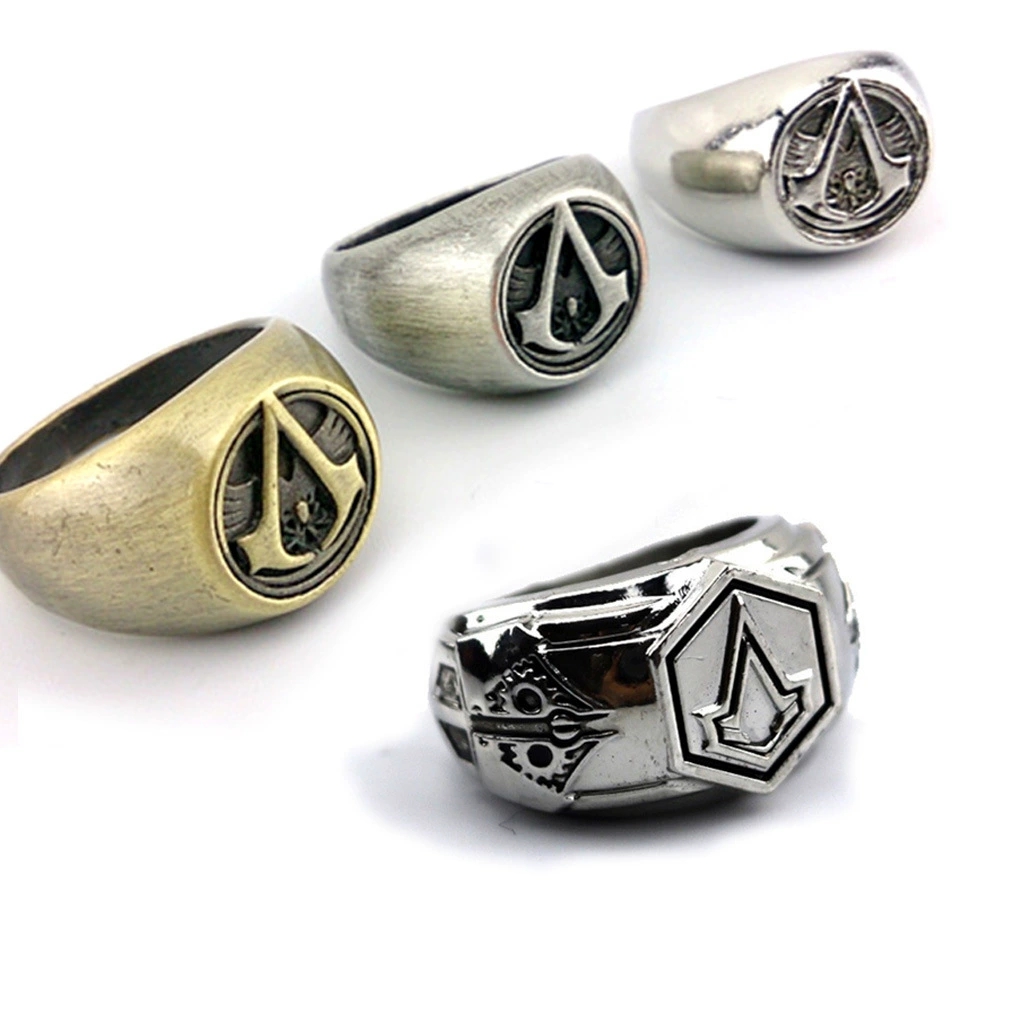 刺客信条胸针徽章枭雄项链