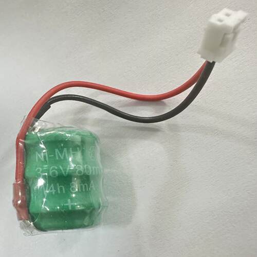 正品3/V80H 3.6V 70mah镍氢充电电池 60毫安凯恩帝数控带线白插头