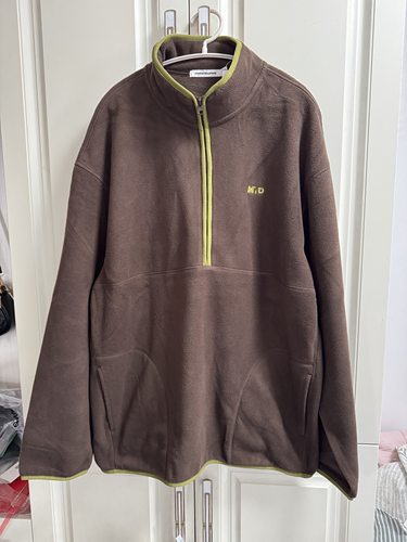 美特正品男女同款卫衣秋冬情侣款潮酷立领拉链舒适摇粒绒套头上衣