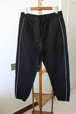 mecity男装2019冬季时尚侧缝撞色