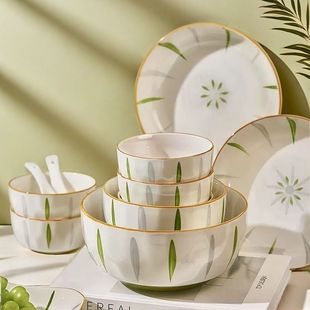 利尼恩居家用2024新款高颜值吃饭碗盘子好看的个人专用小碗餐具