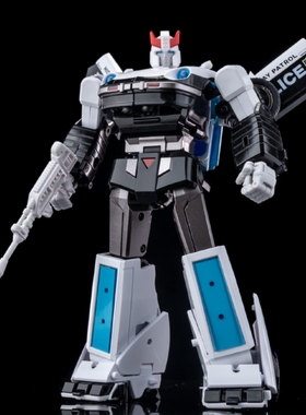 DX9-TOYS D18 追捕者 警车G1动画系列变形玩具汽车人MP比例模型