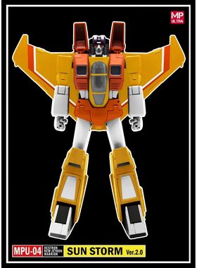MPU04 太阳风 mpu-04 MP52 飞机小队2.0版本 MP 变形玩具模型