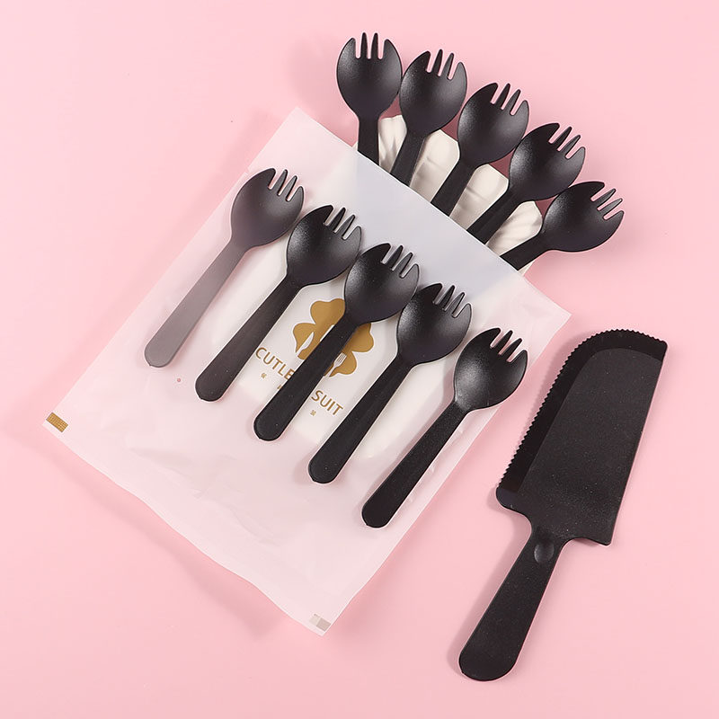 生日蛋糕餐具纸盘套装盘叉一次性餐盘刀叉盘烘焙盘子叉子碟子组合